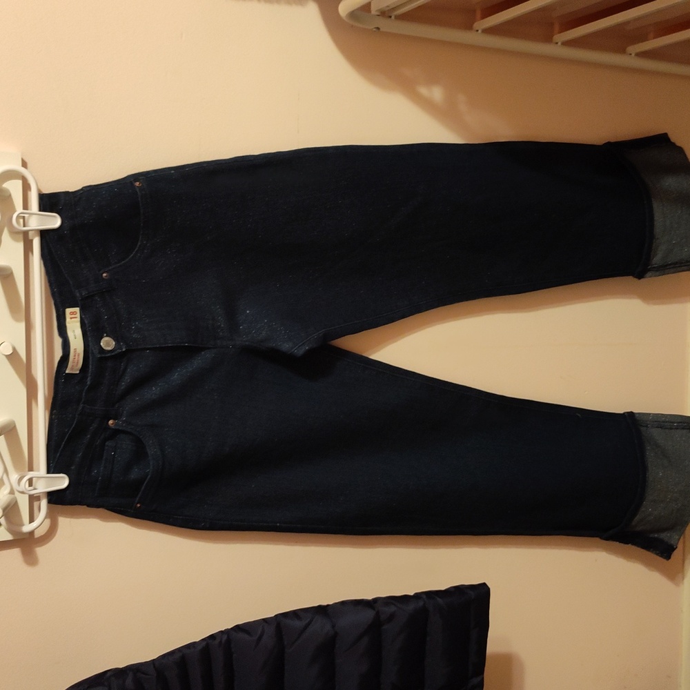 Girls Levi Strauss Cuff Leg Jeans